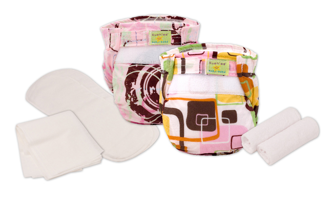 Kushies ultra-lite washable diapers