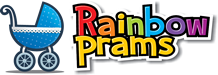 logo rainbow prams