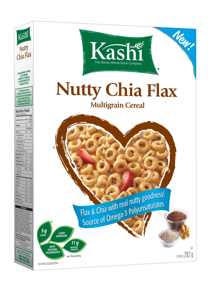 Kashi Nutty Chia Flax Multigrain Cereal
