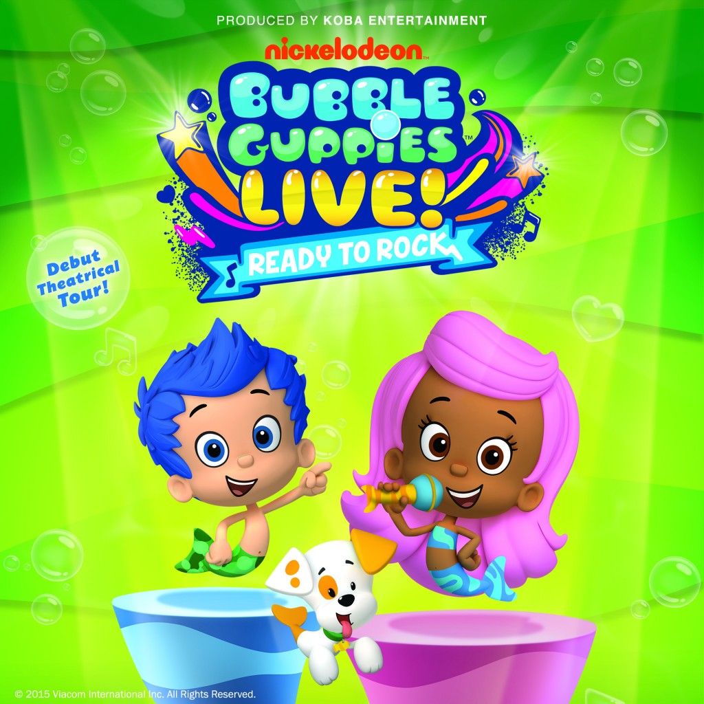 Nickelodeon and Koba Entertainment Bubble Guppies Live! Coming to the
