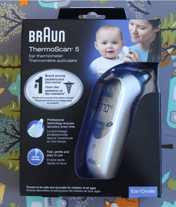 Braun ear thermometer