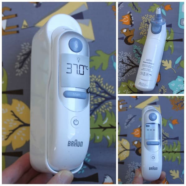 Braun thermoscan ear thermometer