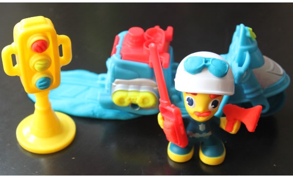 Play-Doh Town Police Motorcycle