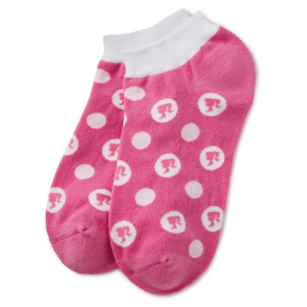 Barbie “Pink Barbie” silhouette ankle socks
