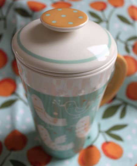 hallmark ceramic tea mug