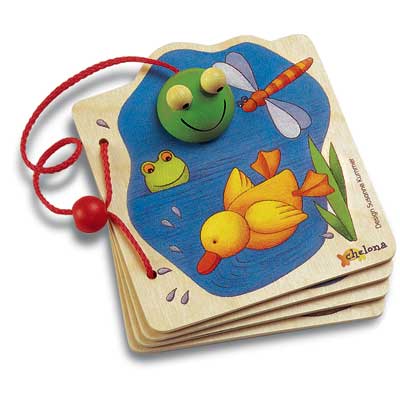 baby wooden book