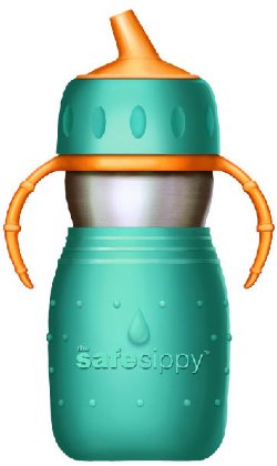 green safe sippy