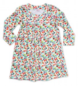 HeartlyToddlerPleatDress