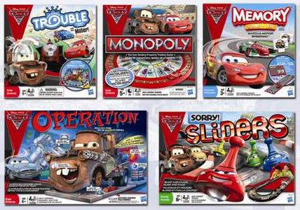 Details about   Hasbro 2010 Disney PIXAR Cars 2 Monopoly Spare Replacement Parts Pieces ONLY