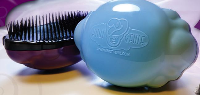 knot genie detangling brush