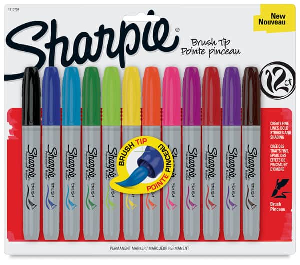 sharpie brush tip marker sharpie brush tip marker
