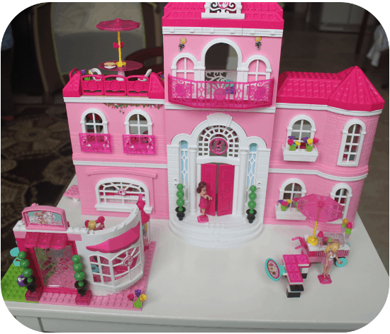 barbie mega bloks luxury mansion