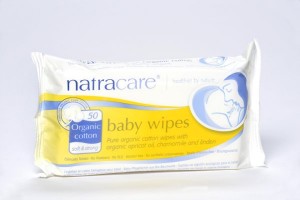Natracare Organic Cotton Baby Wipes