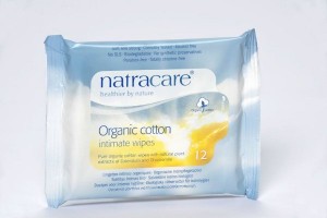 Natracare Organic Cotton Intimate Wipes