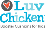 luv chicken booster cushion