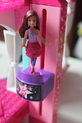 mega bloks barbie elevator