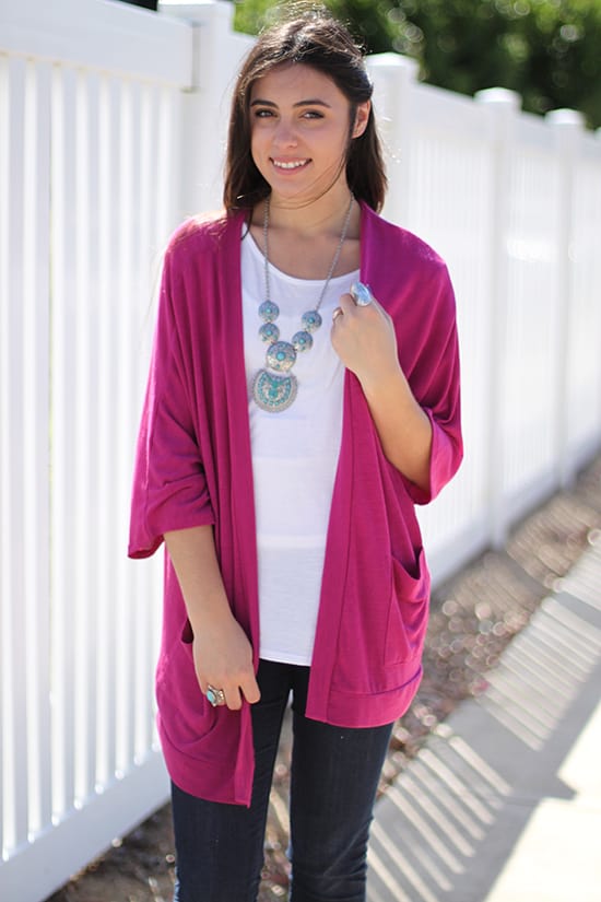 summer cardi