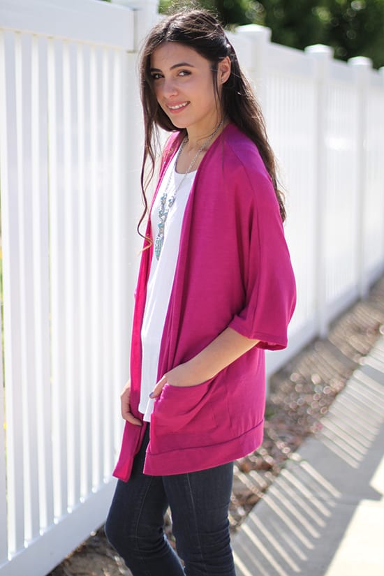 summer cardi