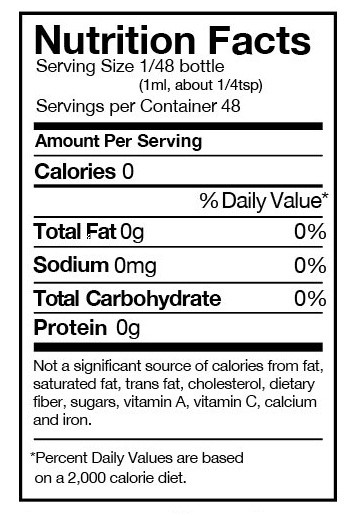 Stevia Nutrition Facts - Nutrition Ftempo
