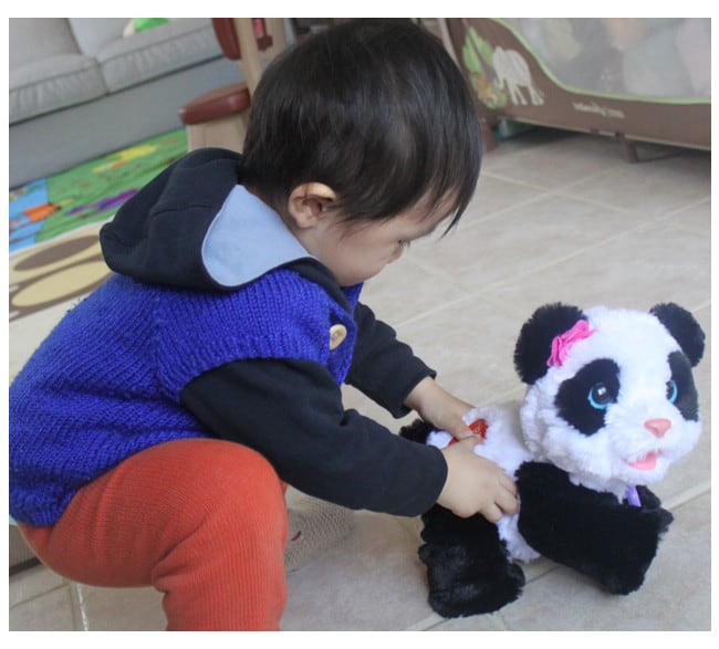 FurReal Friends Pom My Baby Panda Pet And #Giveaway} - Natural Mama