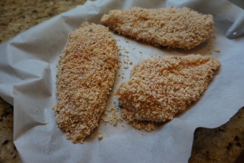 coat chicken breast Natural Mama