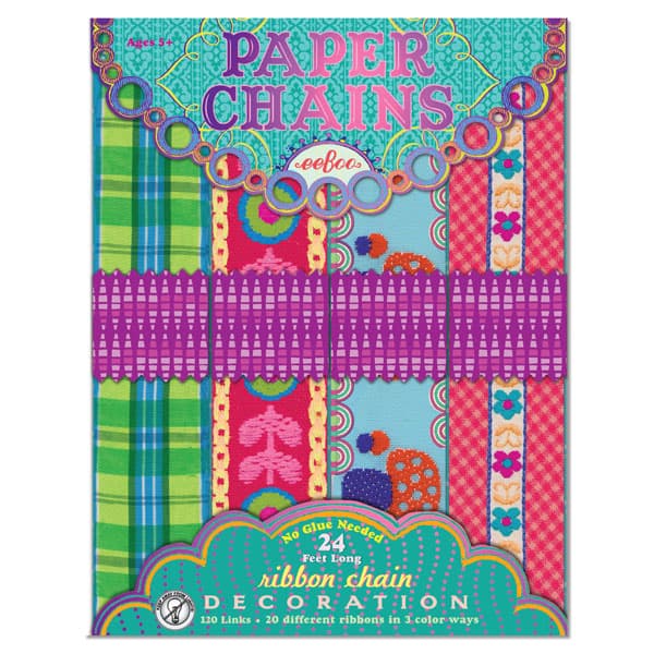 eeBoo Ribbon Paper Chain