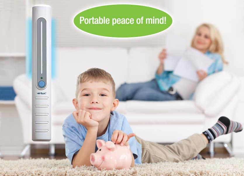 verilux cleanwave® portable sanitizing wand