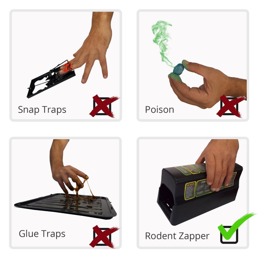 Pestnomore Rodent Zapper no mess