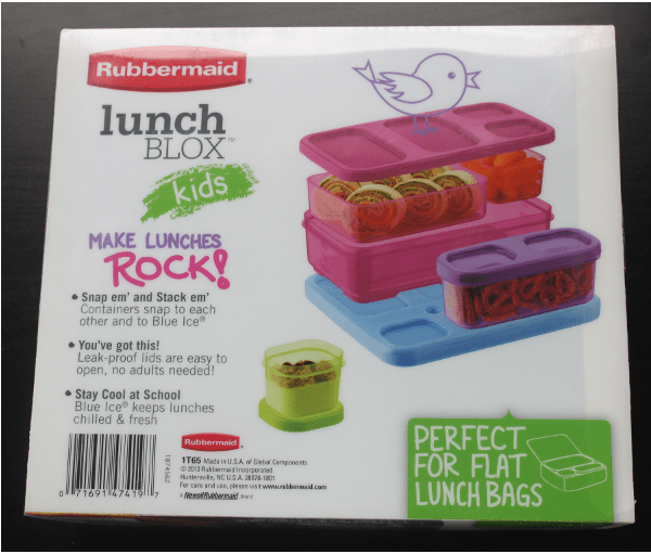 rubbermaid kids lunchblox
