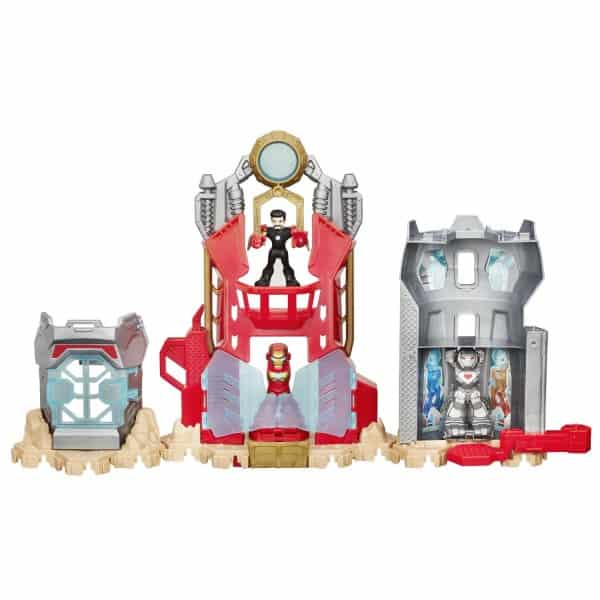 Playskool Heroes Marvel Super Hero Adventures Iron Man Armor Up Fortress