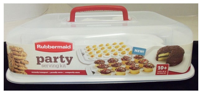 rubbermaid party serving kit