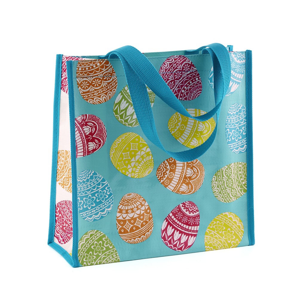 Easter eggs reusable tote bag 4.95 Natural Mama