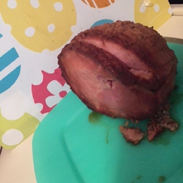 Pomegranate Chipotle Sauce Ham