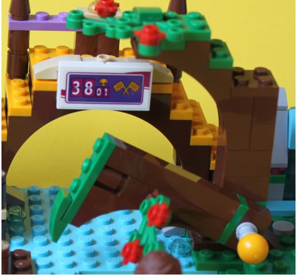 LEGO friends falling tree