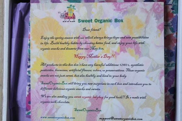 sweet organic box