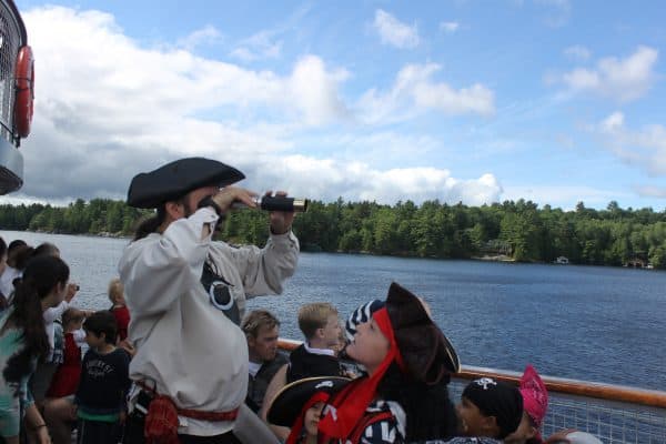 muskoka steamship pirate cruise