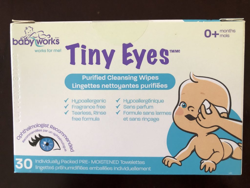 Tiny Eyes Purified Cleansing Wipes