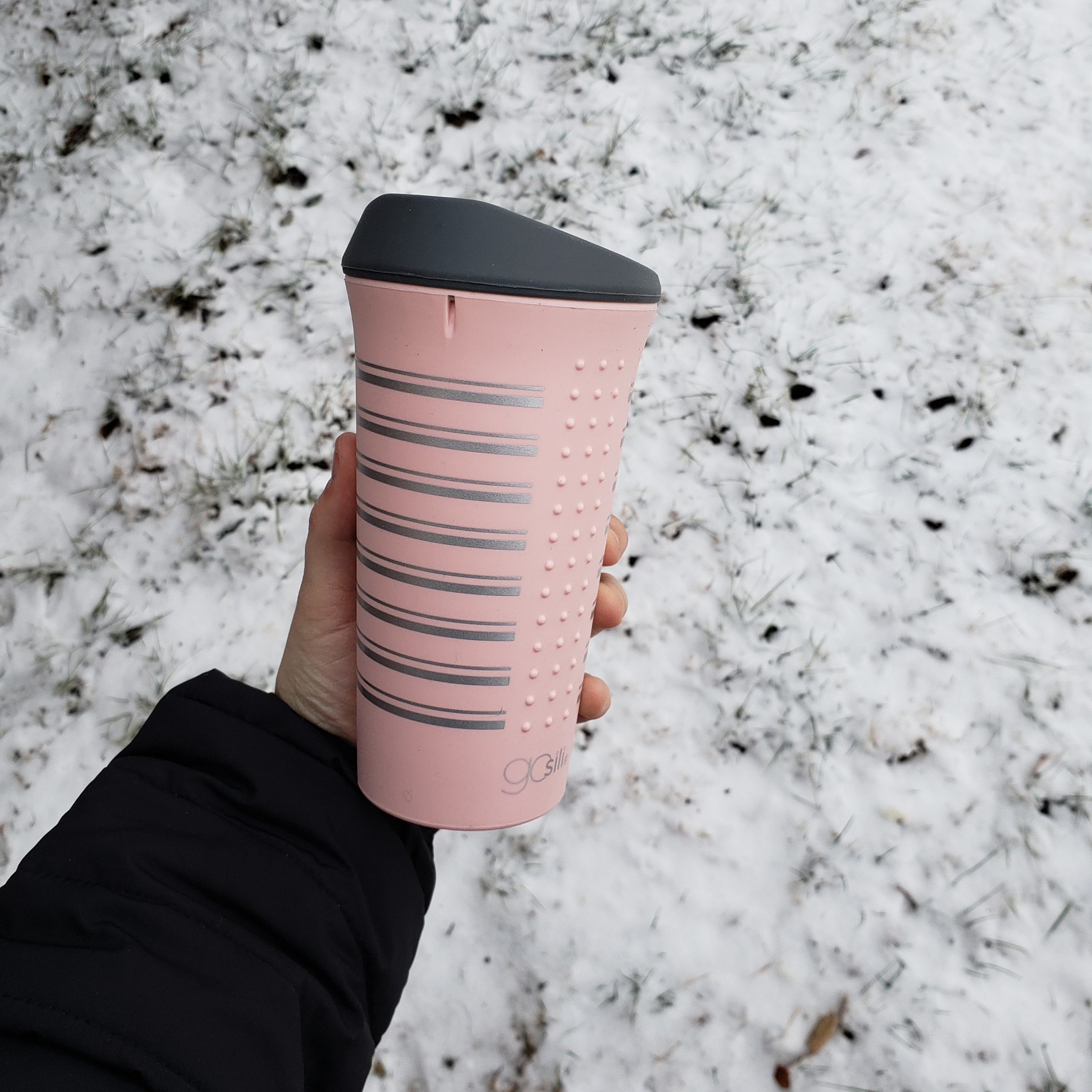 goSili Decorated Travel Mug & Reusable Silicone Sandwich Bags Review