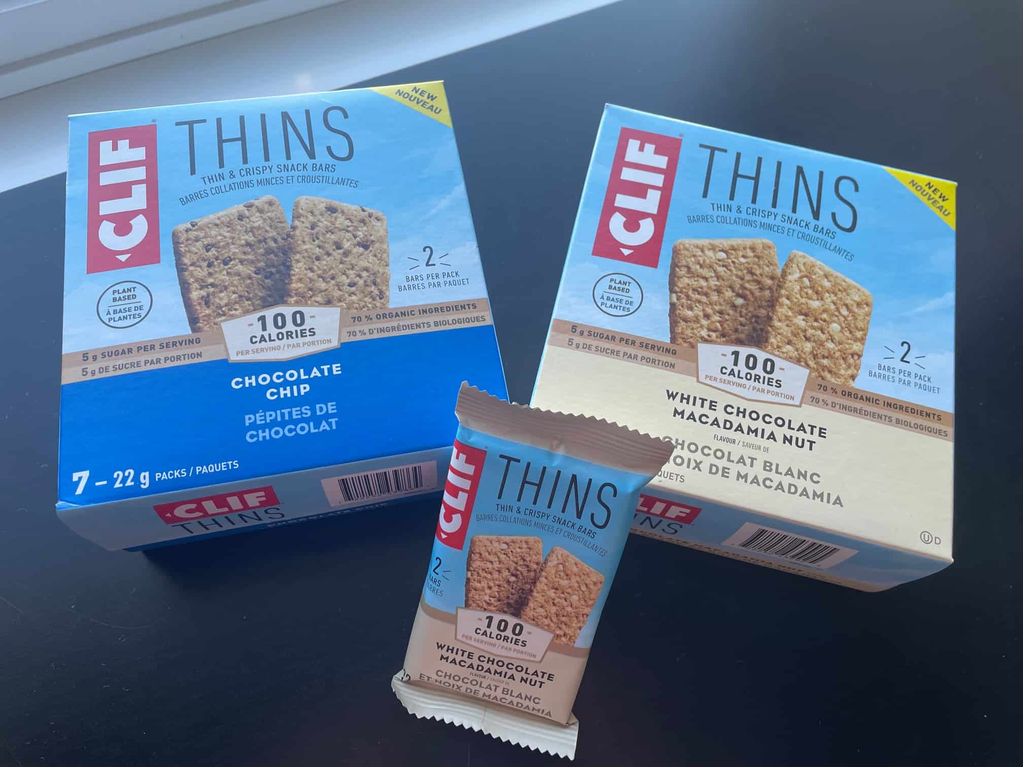 CLIF THINS snacks