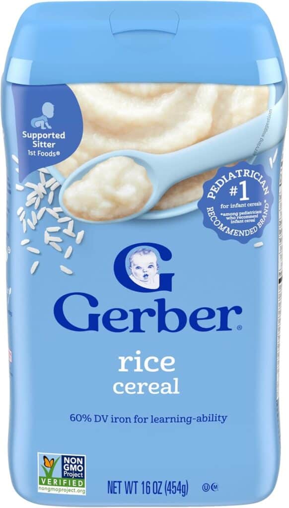 Gerber Organic Single-Grain Rice Cereal