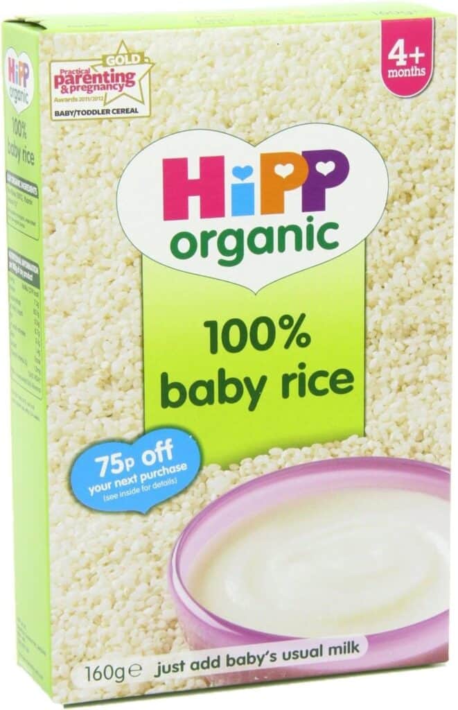 HiPP Organic 100% Baby Rice Cereal